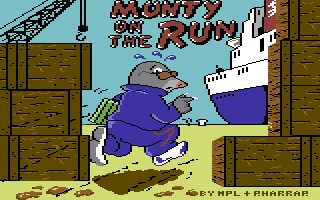 Monty on the Run Commodore 64 screenshot