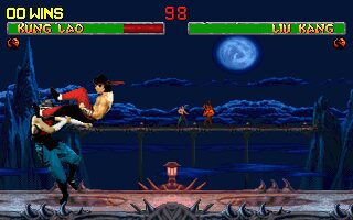 Mortal Kombat II DOS screenshot