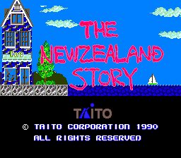 The New Zealand Story PC Engine screenshot