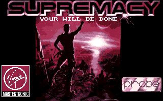 Supremacy: Your Will Be Done - Amiga