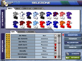 PC Calcio 6.0 Windows screenshot