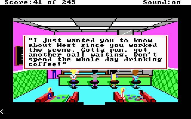 Police Quest: In Pursuit of the Death Angel - DOS