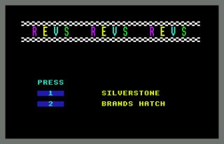 Revs Commodore 64 screenshot