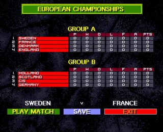Sensible Soccer Amiga screenshot