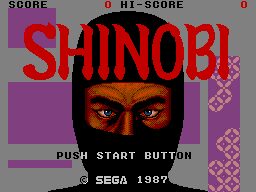 Shinobi - SEGA Master System