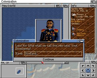 Sid Meiers Colonization - Amiga