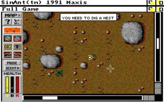 SimAnt Amiga screenshot