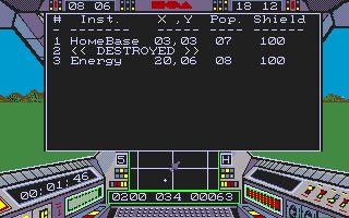 Skyfox Amiga screenshot