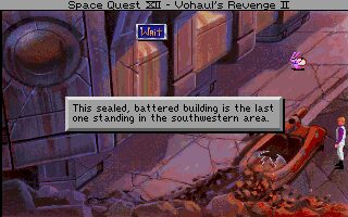 Space Quest 4 DOS screenshot