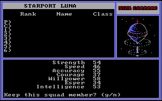 Star Command DOS screenshot