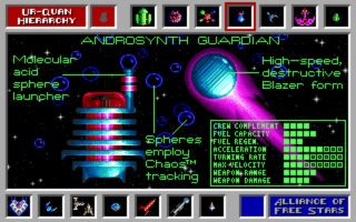 Star Control Amiga screenshot