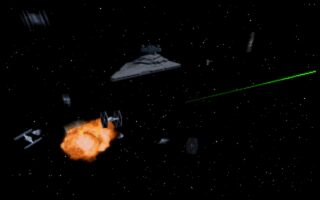 Star Wars: Rebel Assault DOS screenshot