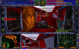 System Shock DOS screenshot