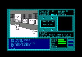 Tau Ceti: The Lost Star Colony Amstrad CPC screenshot