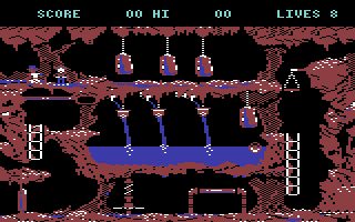 The Goonies Commodore 64 screenshot