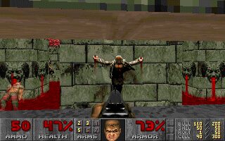 The Ultimate DOOM DOS screenshot