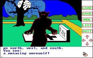 Transylvania Amiga screenshot