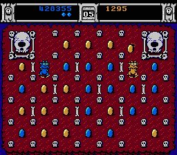 Trog NES screenshot
