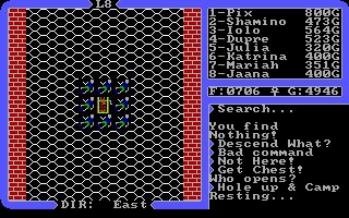 Ultima IV: Quest of the Avatar DOS screenshot