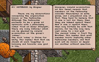 Ultima VII: The Black Gate DOS screenshot
