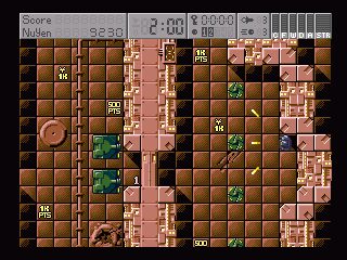 Universal Warrior Amiga screenshot