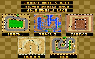 Wacky Wheels - DOS