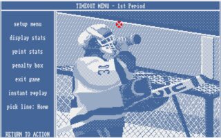 Wayne Gretzky Hockey Amiga screenshot