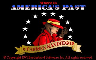 Where in Americas Past Is Carmen Sandiego? - DOS