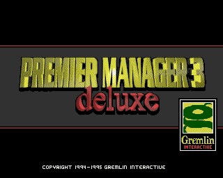 Premier Manager 3 Deluxe