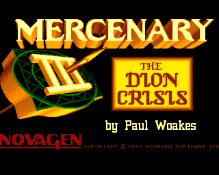 Mercenary III: The Dion Crisis