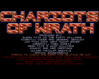 Chariots Of Wrath