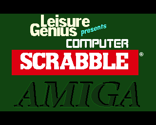 Computer Scrabble De Luxe