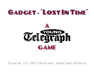Gadget: Lost in Time