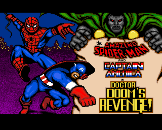 Amazing Spider-Man And Captain America in Doctor Doom