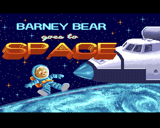 Barney Bear Goes To Space