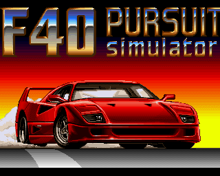 F40 Pursuit Simulator