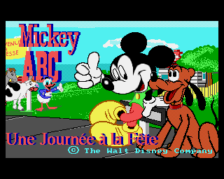 Mickey ABC: Une Journée Á La Fête