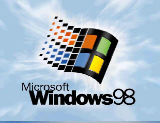 Windows 98 is starting: a screen all PC players remember well