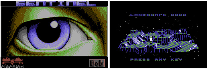 Sentinel, aka The Sentry, for the Commodore 64 (1986)