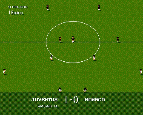 If you play Monaco vs Juventus you will find Falcao and Higuain