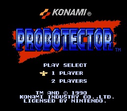 Probotector was the "censored" version of Contra