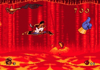 Aladdin uses frames of the movie imported into Deluxe Paint