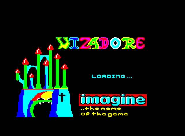 The pretty graphics of Wizadore for the BBC Micro