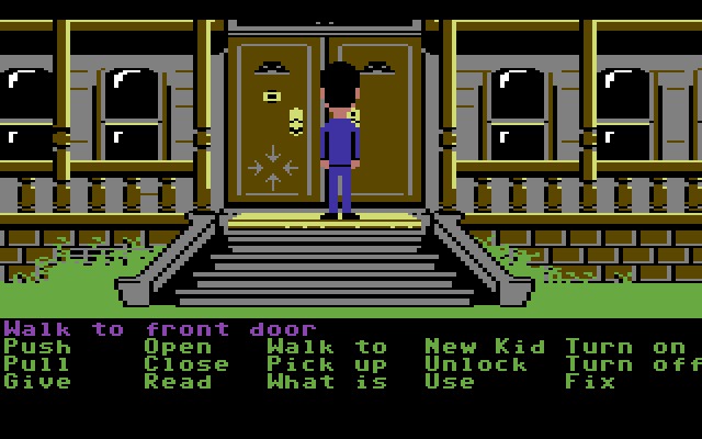 Maniac Mansion (1987) written and programmed by Ron Gilbert