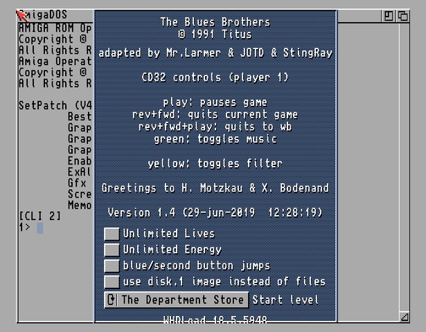 Blues Brothers WHDLoad package 1.4 was released a few days ago