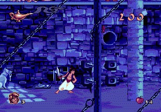 Disneys Aladdin was first developed for the Genesis/Megadrive