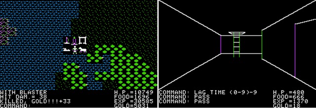 Ultima I on the Apple II (1981)