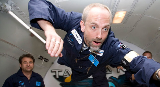 Garriott flew to the International Space Station in 2008