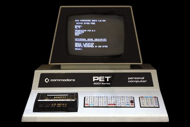 Il Commodore PET in tutta la sua bellezza