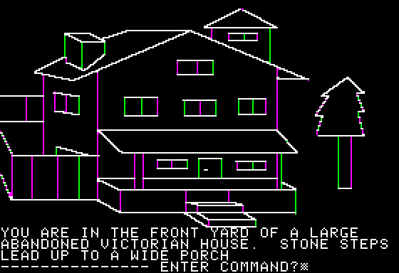 Mystery House by Ken & Roberta Williams (Apple II, 1980)